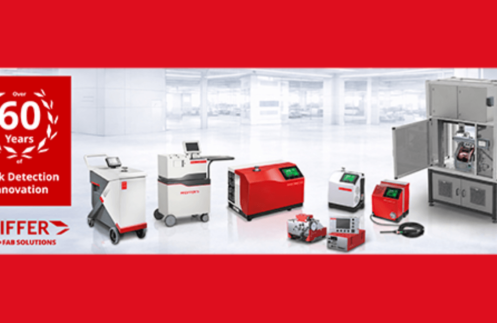 Pfeiffer Vacuum+Fab Solutions, en del af den globale Busch Group, markerer 60 års ekspertise i lækagedetektion.