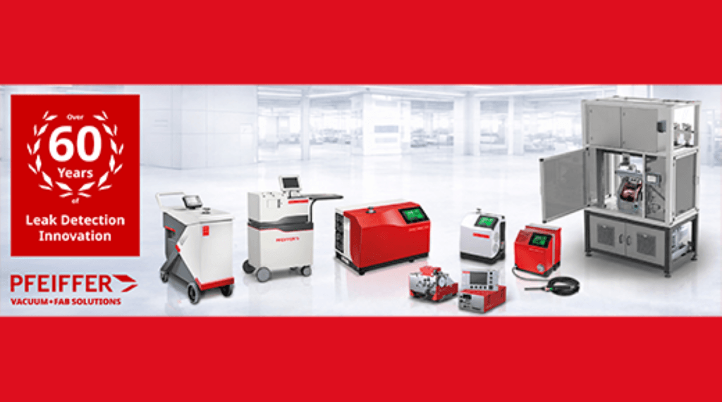 Pfeiffer Vacuum+Fab Solutions, en del af den globale Busch Group, markerer 60 års ekspertise i lækagedetektion. 