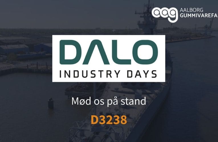 Mød AAG på DALO Industry Days 2026 og hør mere om vores kundespecifikke løsninger i gummi, plast og skum til forsvarsindustrien.