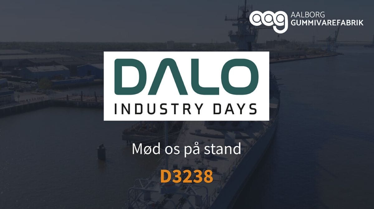 Mød AAG på DALO Industry Days 2026 og hør mere om vores kundespecifikke løsninger i gummi, plast og skum til forsvarsindustrien.