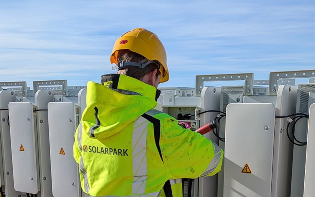 Solarpark har stået for tilslutningen af 20 MW BESS-anlæg ved Vildbjerg