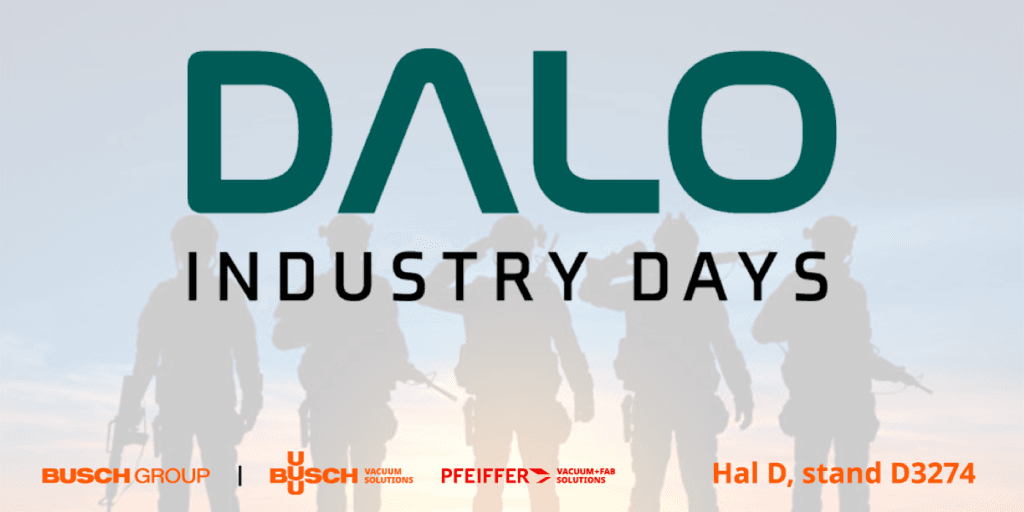 Busch Vakuumteknik A/S deltager for første gang på DALO Industry Days.