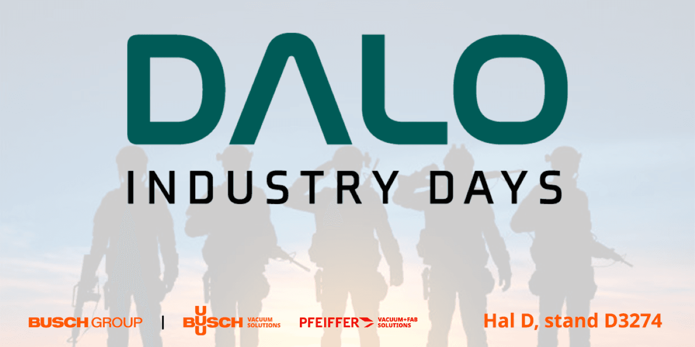Busch Vakuumteknik A/S deltager for første gang på DALO Industry Days.