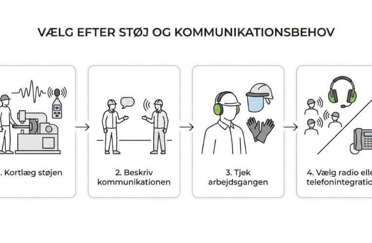 Hvilke 5 ting bør du tjekke, før du vælger høreværn med walkie talkie?