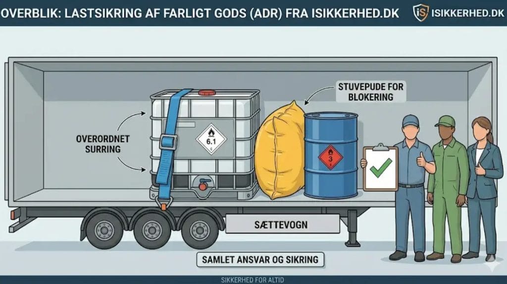 Det tekniske hjørne - Lastsikring af farligt gods (ADR)