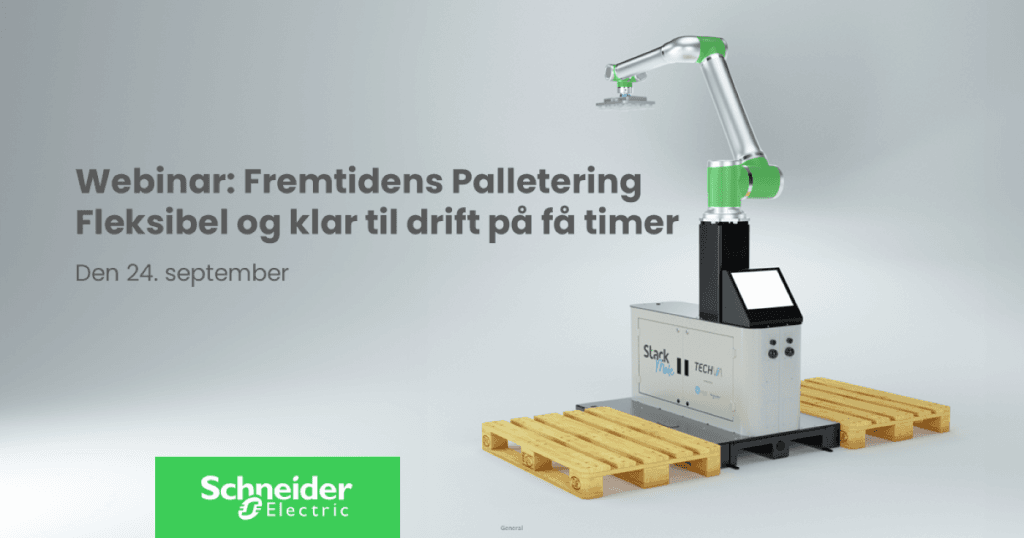Webinar: Oplev den nye StackMate – enkel og fleksibel robotpalletering