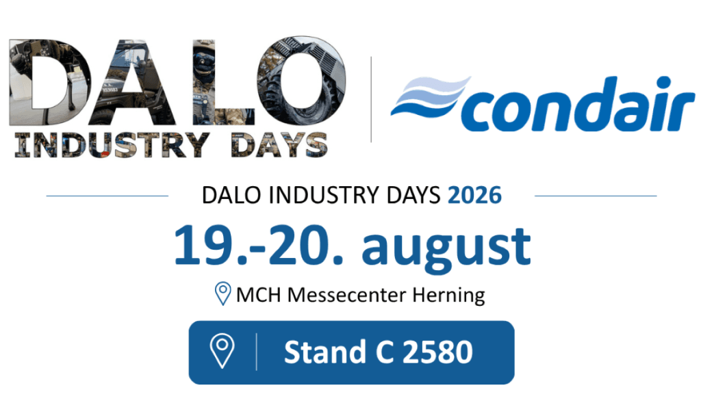 Condair deltager igen i år på DALO Industry Days