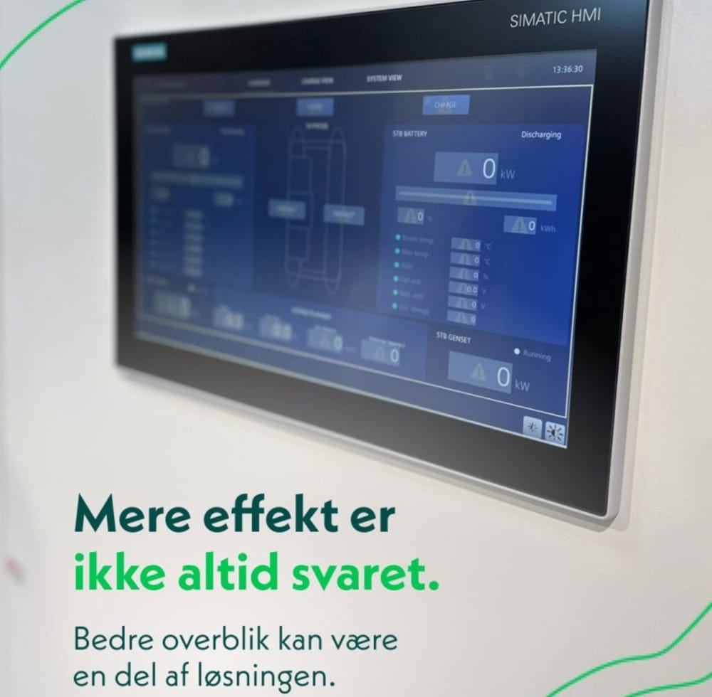 Dette billede illustrere Mere effekt er ikke altid svaret. Bedre overblik kan være en del af løsningen.