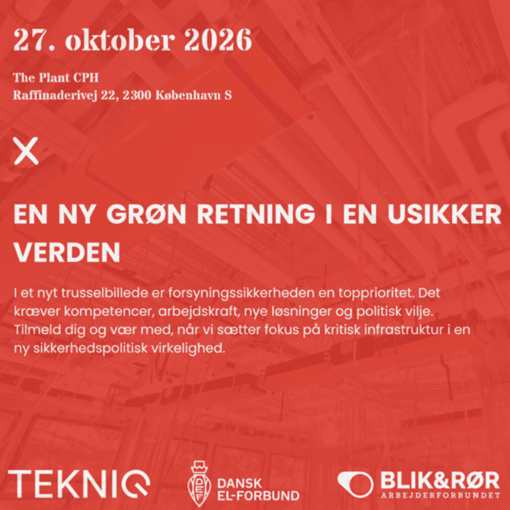 Konference: En ny grøn retning i en usikker verden