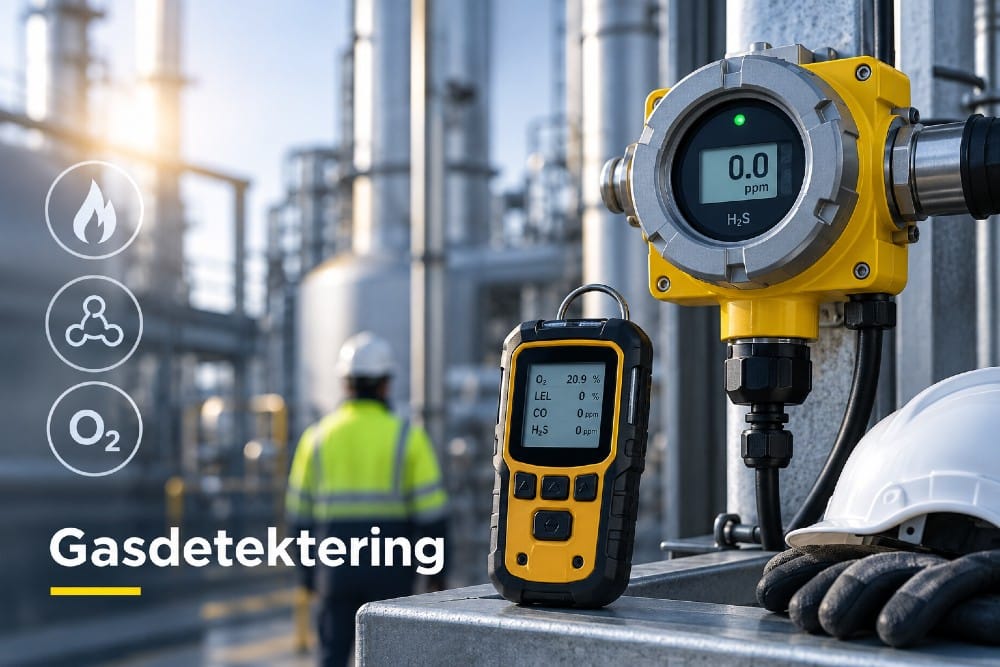 Find førende leverandører inden for Gasdetektering og Gasdetektorer på Altomteknik.dk