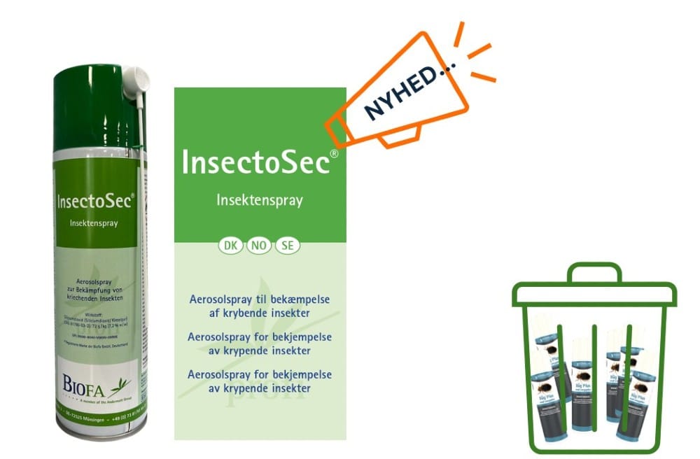 InsectoSec® – den nye løsning mod krybende insekter