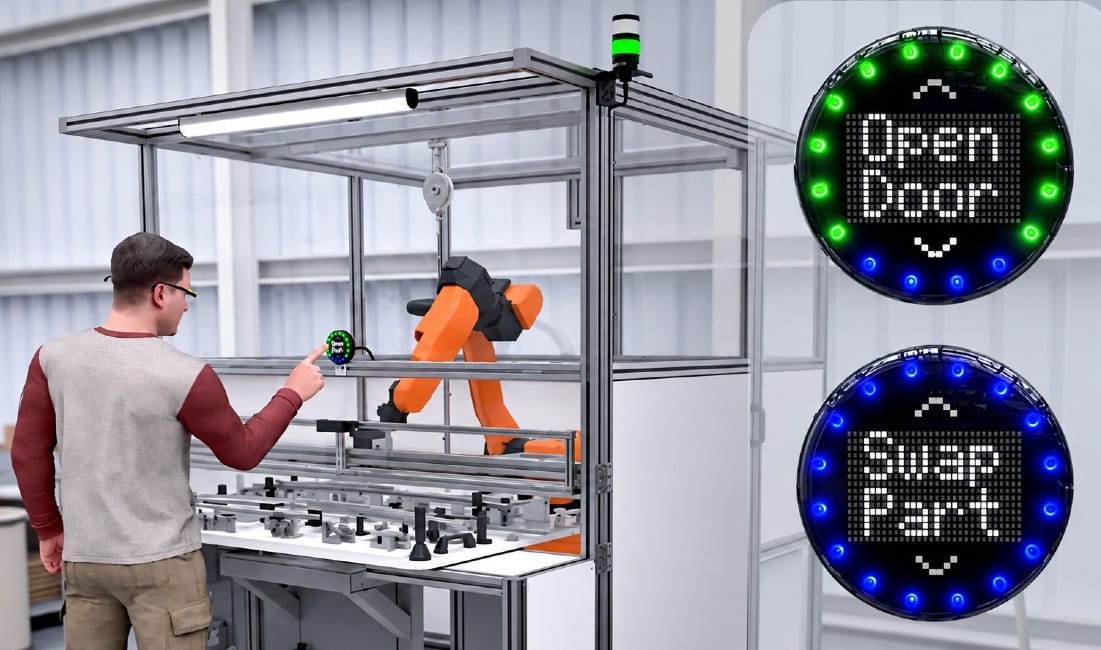 Følsgaard - Med det nye S100 Multi-Touch Display fra Banner Engineering får du en kompakt løsning til lokal betjening og information direkte ved maskinen, uden nødvendigvis at skulle installere et traditionelt og ofte dyrere HMI.