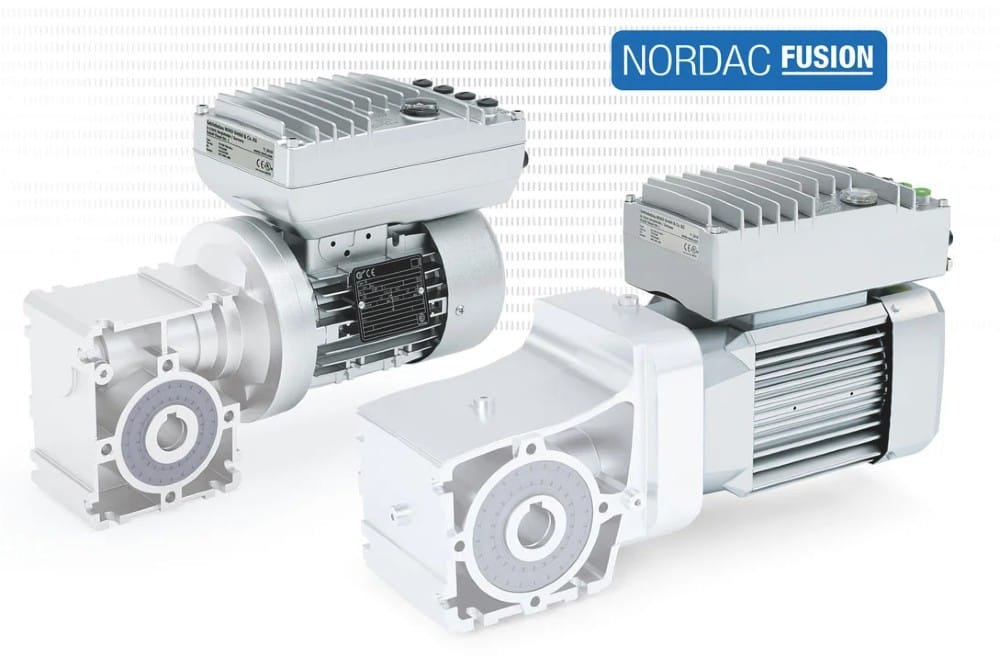 NORDAC FUSION: Højtydende enhed bestående af motor og omformer