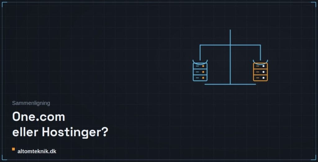 One.com vs Hostinger