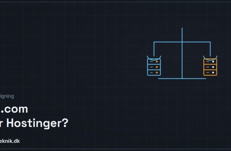 One.com vs Hostinger
