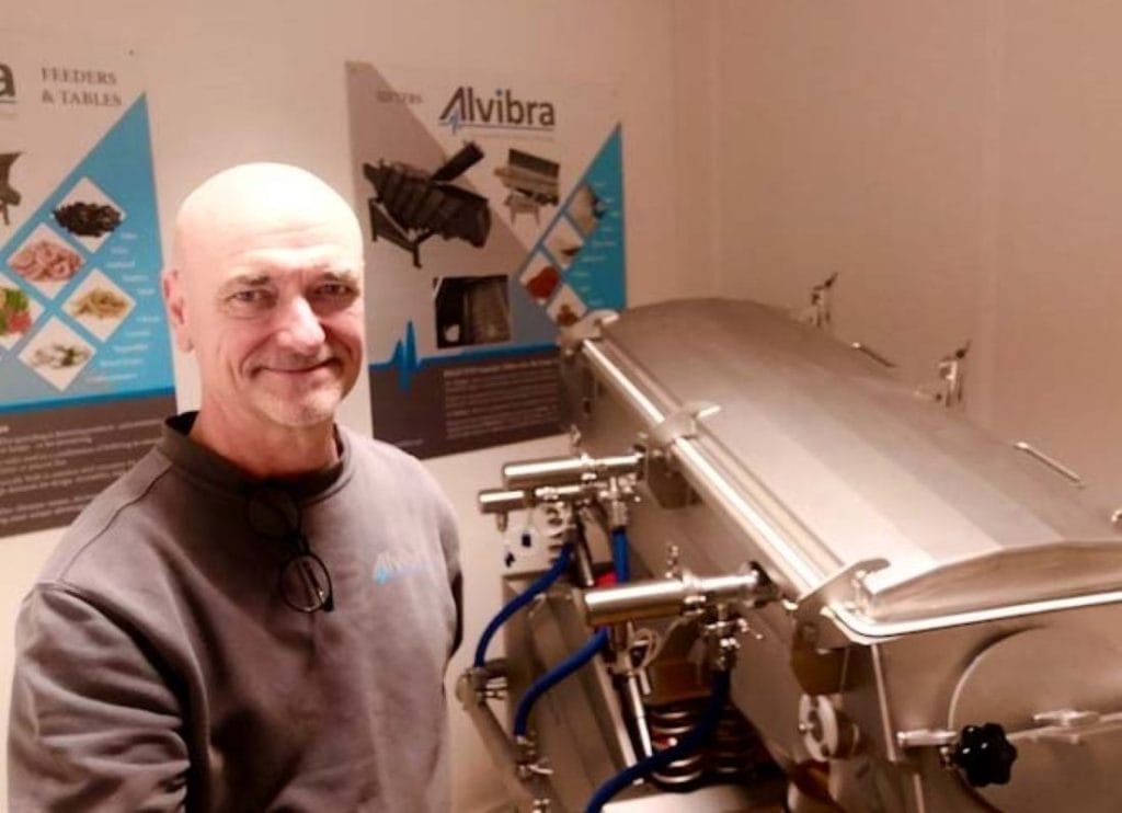 Alvibra A/S har gennem årene udviklet sig til en specialiseret virksomhed inden for vibrationsteknologi til fødevareindustrien.
