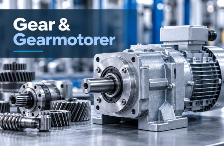 gear og gearmotorer