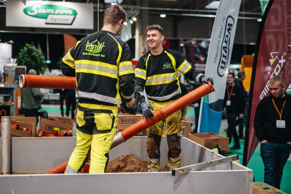 Wavin er blandt de tilbagevendende udstillere på Kloakmessen i MESSE C, Fredericia, hvor de også er sponsor på DM i kloakarbejde.