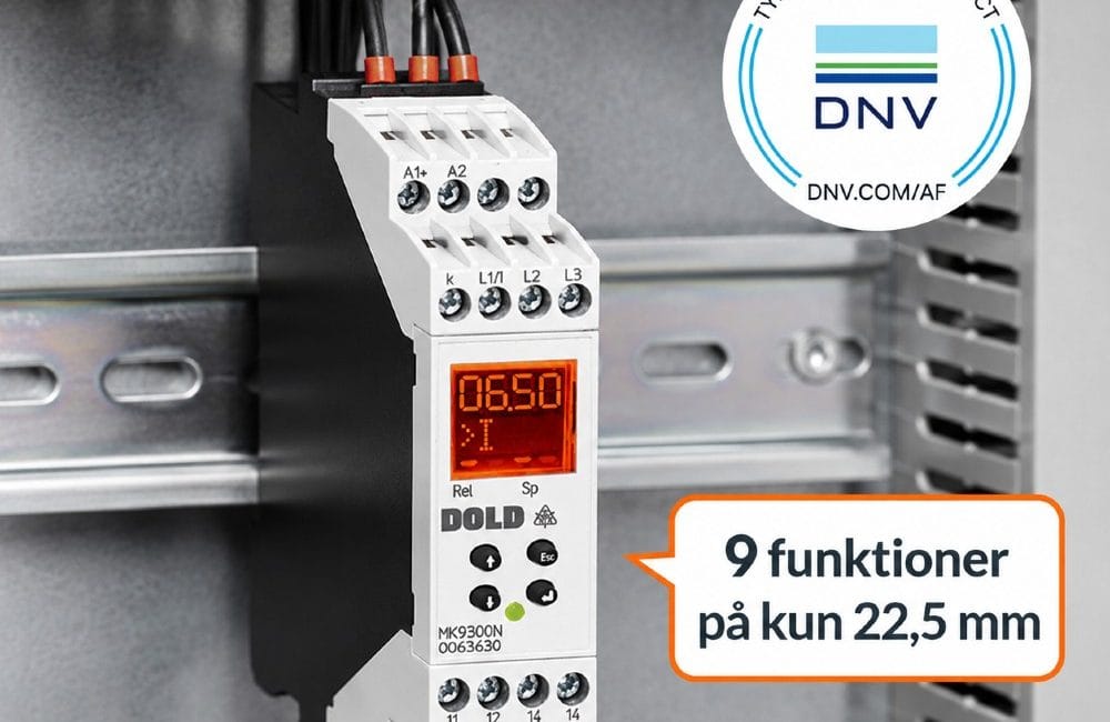 relæer med DNV-godkendelse