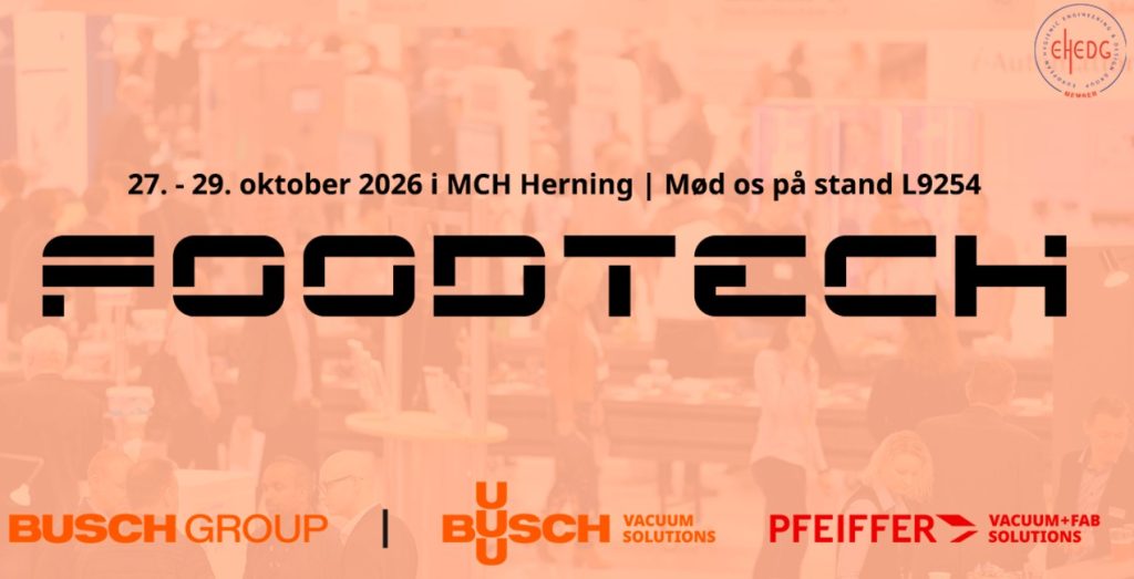 Besøg Busch Vakuumteknik på FoodTech 2026