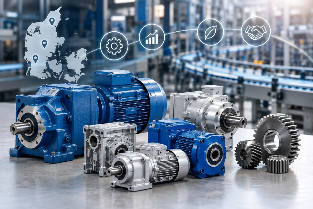 Find de førende leverandører af gear og gearmotorer på Altomteknik.dk