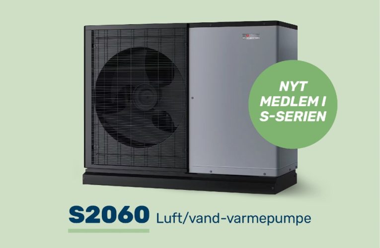 Luft-vand-varmepumpe S2060 fra Vølund