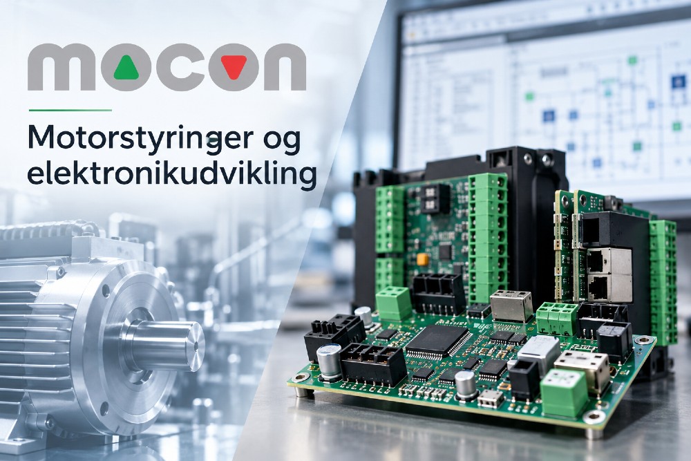 Mocon ApS – Fleksible motorstyringer og elektronikudvikling fra idé til produktion