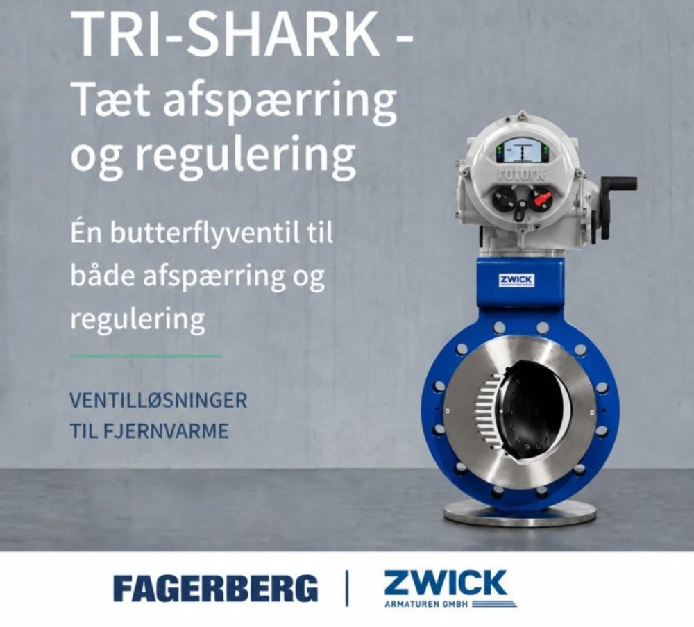 Én ventil til både præcis regulering og sikker afspærring