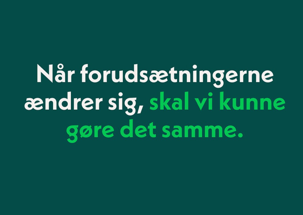 Dette billede illustrere I store projekter går alt ikke altid efter planen