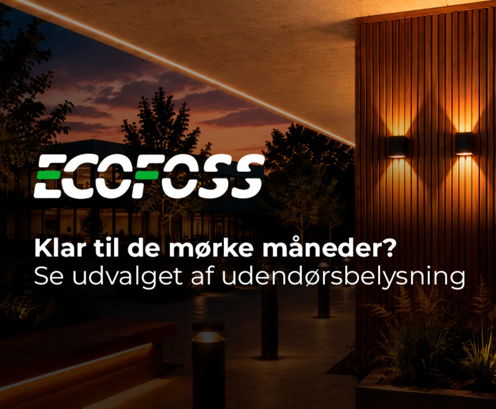 Ecofoss - Udendørsbelysning til ethvert behov